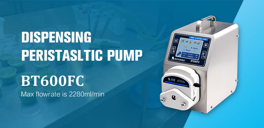 vial filling food grade easy dispensing peristaltic pump