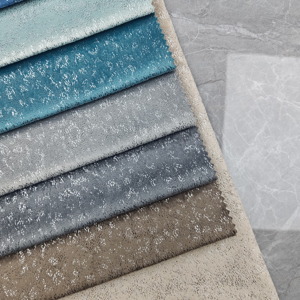 Tela holandesa de terciopelo con estampado de estrellas y estrellas Star Speckled Pattern Holland Velvet Fabric