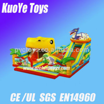 inflatable dinosaur amusement park animal kingdom bouncy castles
