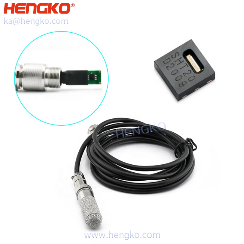 RHT high temperature & air humidity sensor with waterproof sensor housing for agricultural