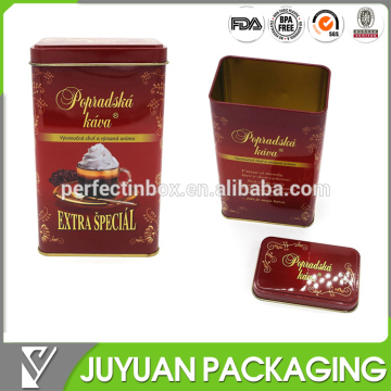 coffee metal tin packaging boxes aluminum coffee tin can