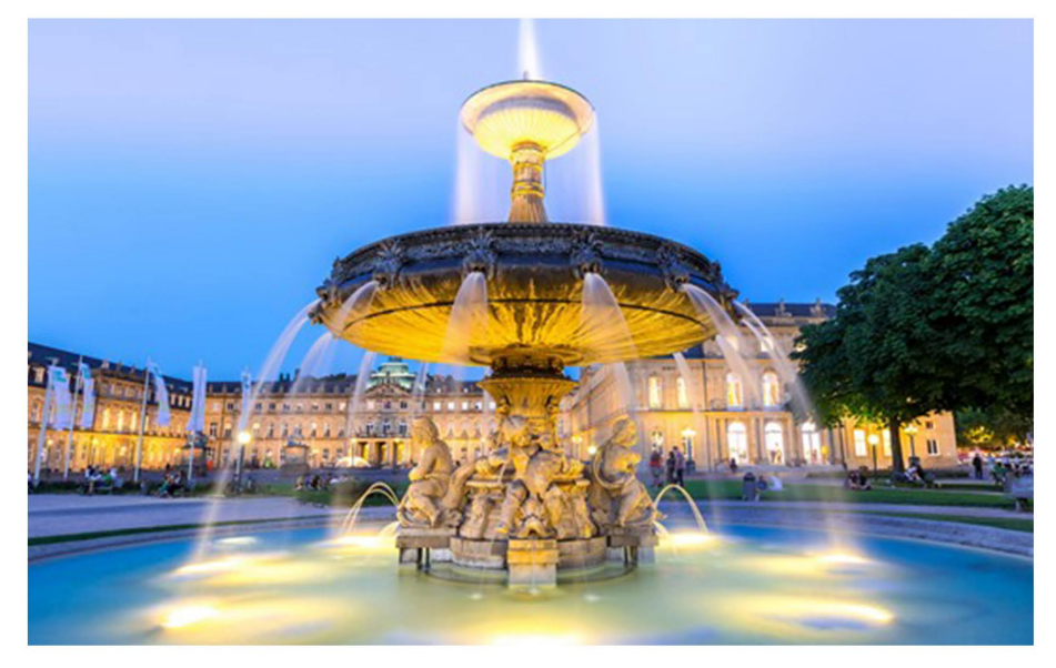 LED underwater spotlight for music fountain