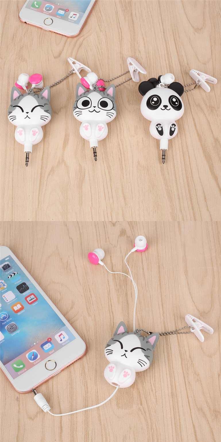 retractable earphone