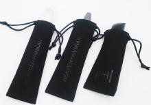 suede drawstring pouch gift bag