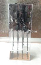 Halloween black Silk flowers roses