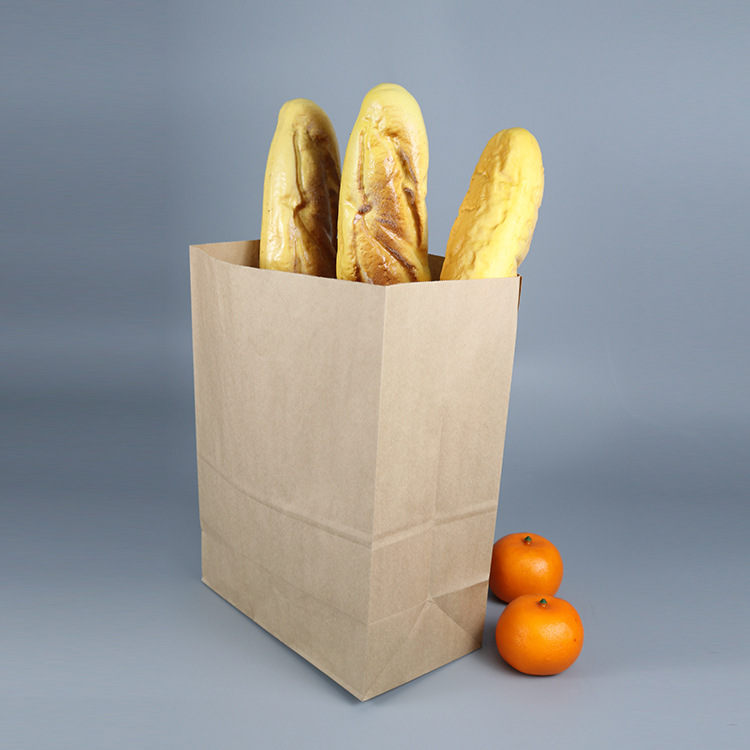 Bolsa de papel kraft sin mango1 Kraft Paper Bag Without Handle1