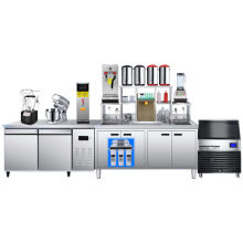 Whole Set Bubble Tea Machine, Milk Tea Counter, Bar Toppings, and Bubble Tea Accessories