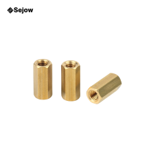 CNC Machining Parts Gold Plating Cold Heading Nuts