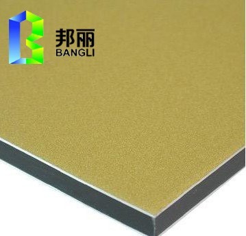 Gold Brush Aluminum Composite Panel