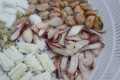 IQF Frozen Seafood Mix με Squid Shrimp Surimi