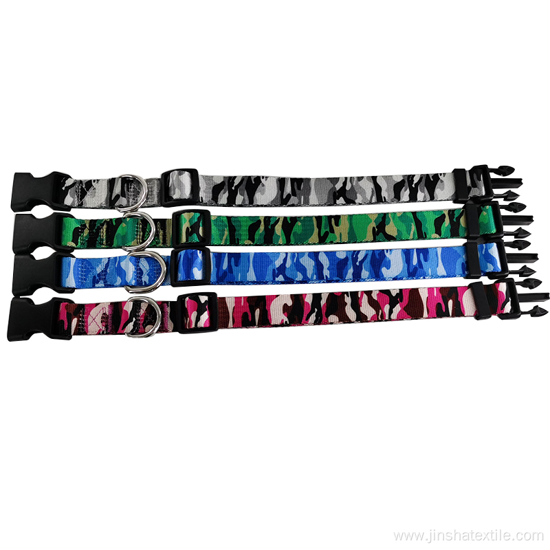 pet collar color logo pattern led pet collars