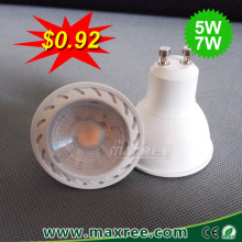Wholesale china factory china led spotlight gu10,7w led bulb