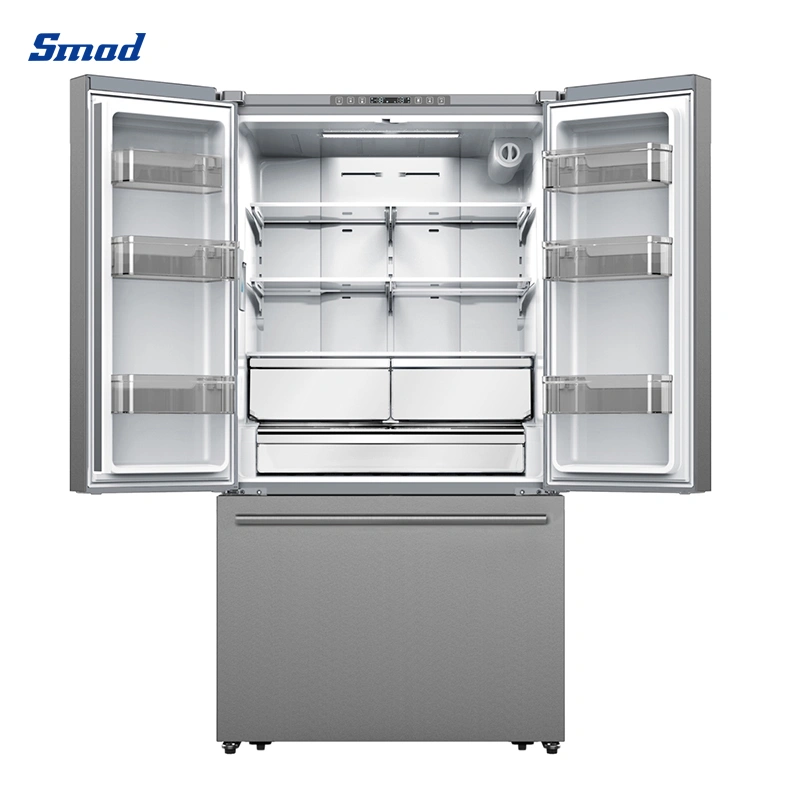 Smad No Frost American French Door Side by Side Refrigerator