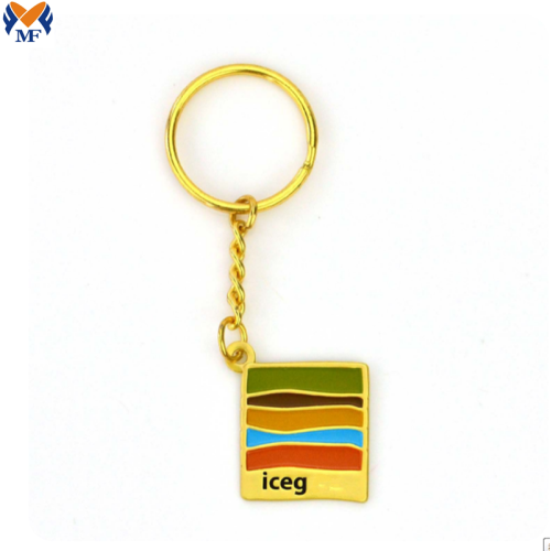 الهدايا المعدنية مخصصة أفضل تصميم مينا Keyrings المملكة المتحدة