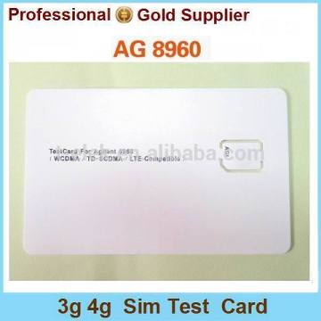 WCDMA Test Card for Agilent 8960 Mobile Phone 3G Test Card