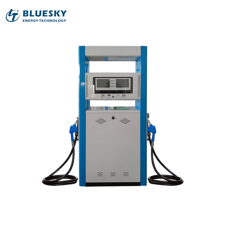 Electronic Calibration Two Nozzles Pump Petrol Fuel Dispenser
