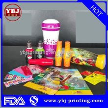 Bottled water label design / shampoo bottle label design / pvc heat shrink