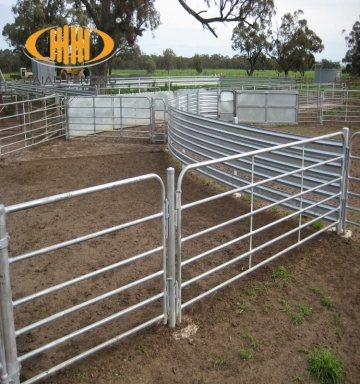 Australia Standard galvanized round pen panels