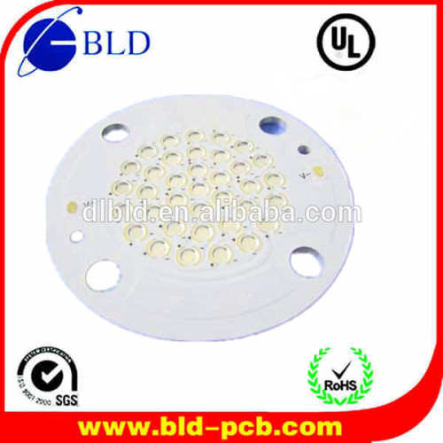 2-Layer Immersion Silver Round Aluminium Based LED PWB
