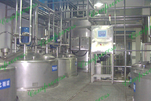 PLC Controlled High-Speed Mixing and Dissolving Workshop