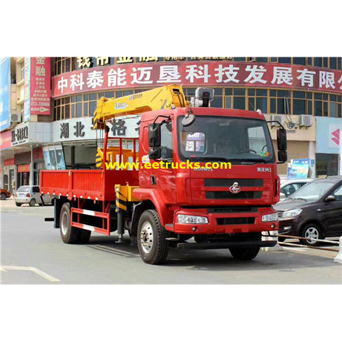 DFAC 6ton Telescopic Boom Truck Cranes