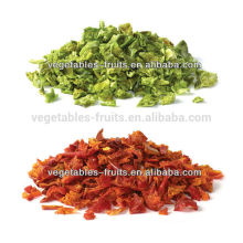 dried green bell peppers granules