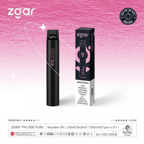 Zgar Vape Prix Sweet Heart