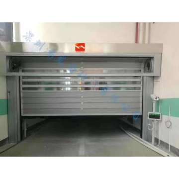 Aluminum high-speed roll up doors