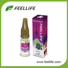 Feellife Grape Flavor E-Liquid with Child-Proof Bottles, to Refill E-Cigarette