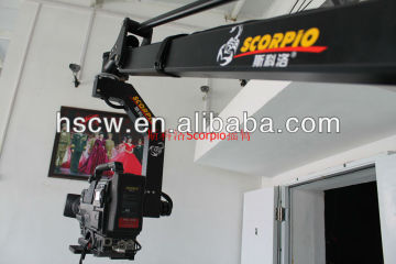 portable small camera crane with electronic head