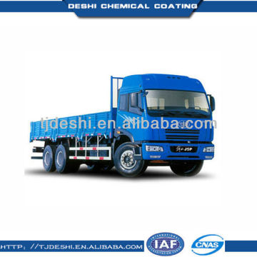 Good quality matte blue car paint