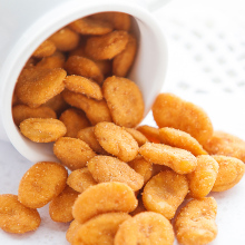 Chinese popular sauce beef flavor broad bean snack food