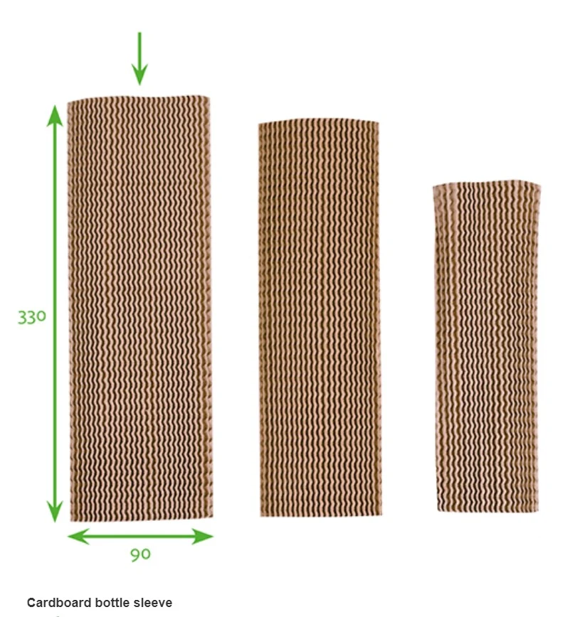 Cardboard Sleeve Protecting Your Fragile and Cylindrical Pieces/Extensible Corrugated Cardboard/Cardboard Tube/Cardboard Sleeve