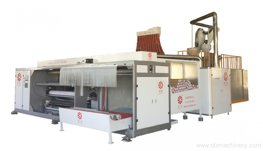 Four-Shafts Roll Changing Cast Film Machine