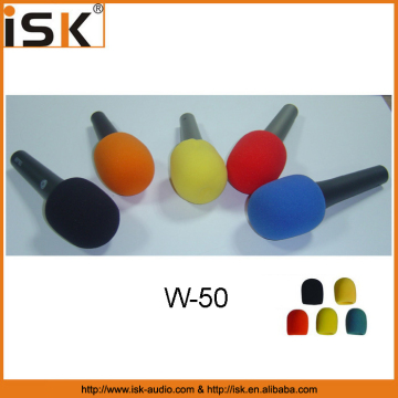 china factory microphone foam windscreen w-50