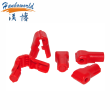 Pormotion red eas stop lock , pegboard hook stoplock