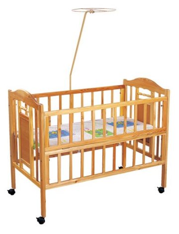 functional baby wooden bed