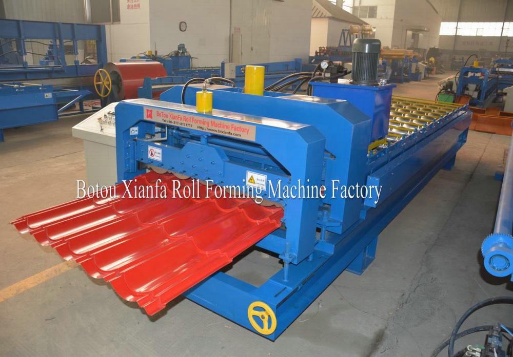 Roof Steel Glazed Tile Roll Forming Machine