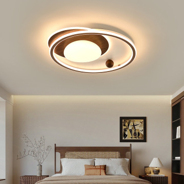 Antique Walnut Chinese Style Study Bedroom Light