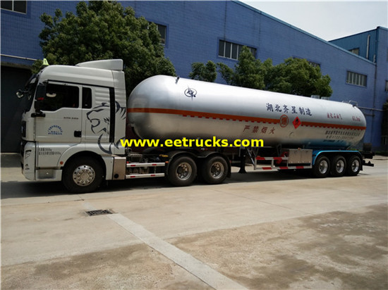 49m3 27ton NH3 Trailers za Usafirishaji