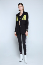 HI-RISE LEGGINGS WITH ZEBRA PRINT