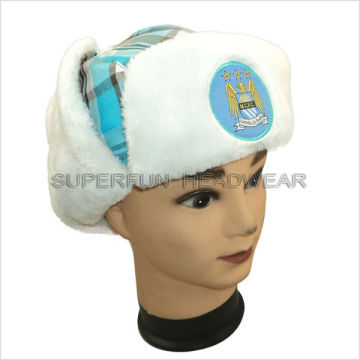 2013 latest custom design lamb fur caps and fake fur earmuff caps