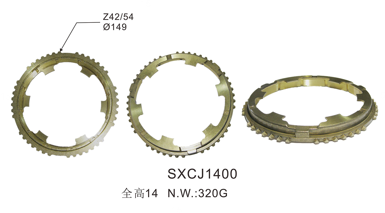 حلقة Synchronizer لقطع الأجزاء التلقائية لـ ISUZU 1-33265619-0/1-33265-372-1