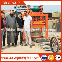 Philippine Africa house plan small manual concrete block machine