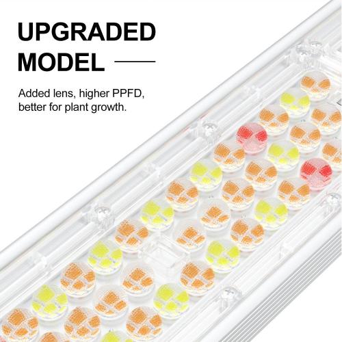 1000w Lens bead Led Grow Lights 4 Bar phlizon