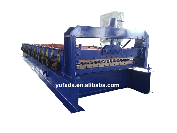 Galvanized corrugated sheet making machine forming roofing sheets roll