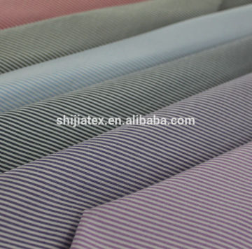 Woven oxford stripe textile fabric