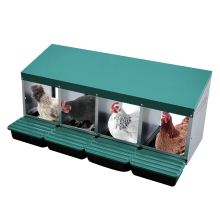 Durable 4-Compartment Laying Nest Box MG04