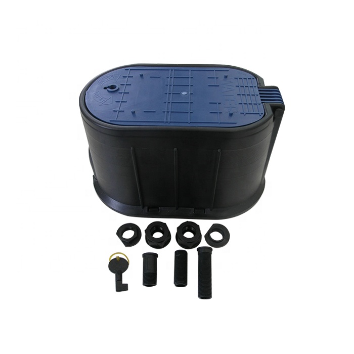 Good Price Black PP Plastic Water Meter Protect Box With Key