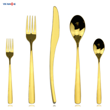 International cutlery,full gold cutlery,full gold flatware